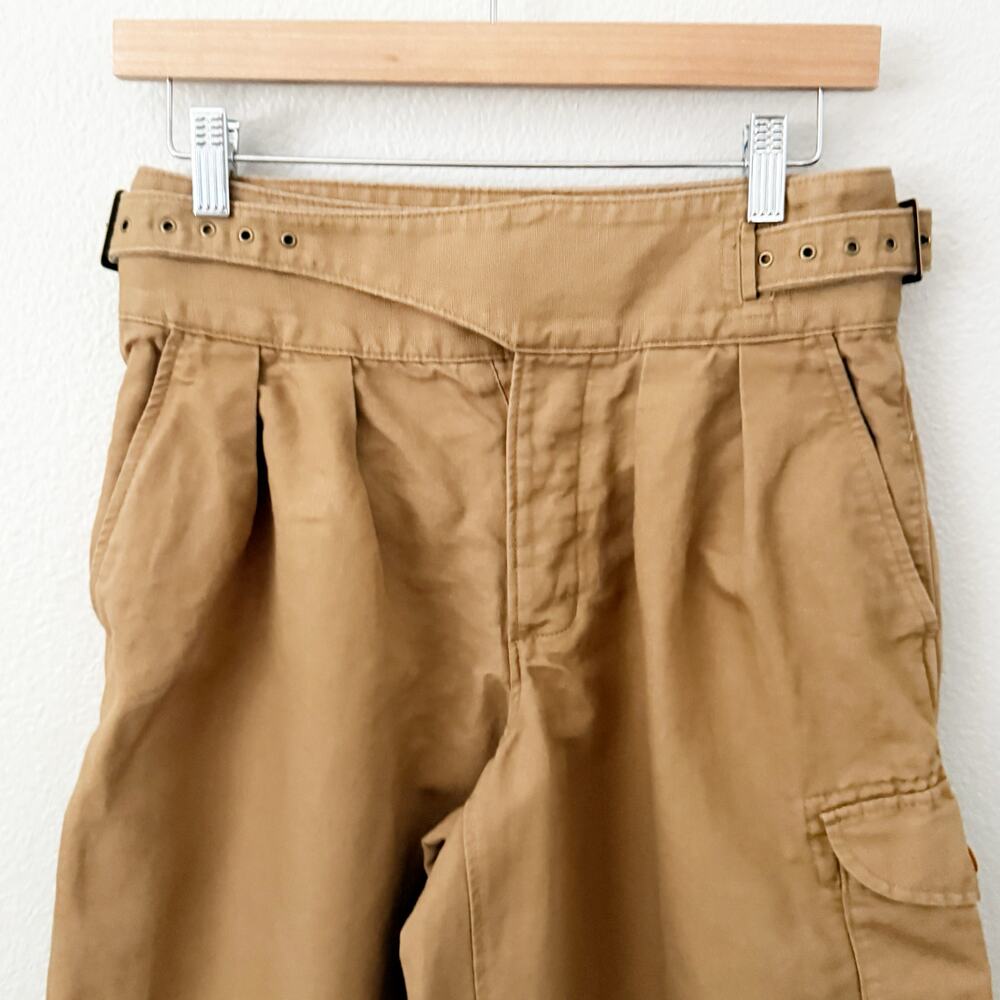 BANANA REPUBLIC | Explorer Culottes Pants Shorts Wide Leg Caramel Apple Tan | 6 - Picture 3 of 8